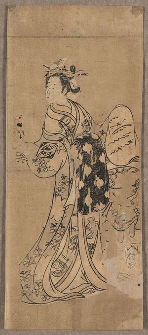 Torii Kiyomitsu: The actor Nakmura Matsue. - Library of Congress