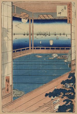 Utagawa Hiroshige: Moon-viewing point. - Library of Congress