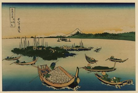 Katsushika Hokusai: [Buyō tsukuda-jima] - Library of Congress