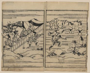 Hishikawa Moronobu: Sumō - Library of Congress