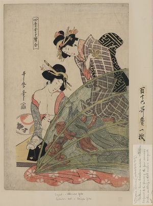 Utamaro II: Summer. - Library of Congress
