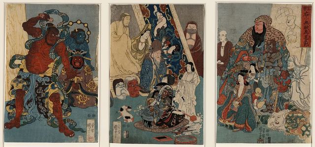 Utagawa Kuniyoshi: Famous people: The incomparable Hidari Jingoro. - Library of Congress