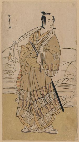 Katsukawa Shunsho: The actor Ichikawa Monnosuke II. - Library of Congress