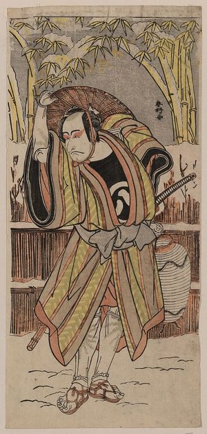 勝川春好: The actor Ichikawa Danjūrō V. - アメリカ議会図書館