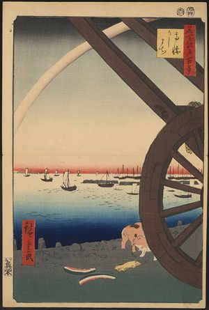 Utagawa Hiroshige: Takanawa ushimachi - Library of Congress