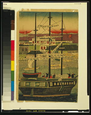 Unknown: [Yokohama jetty]. - Library of Congress