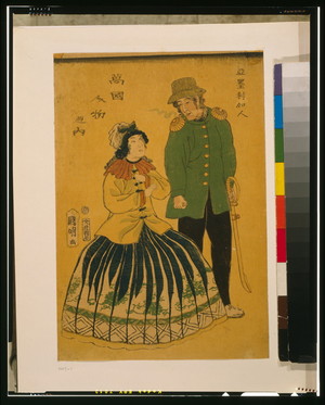 Utagawa Kuniaki: People of various nations: Americans. - Library of Congress