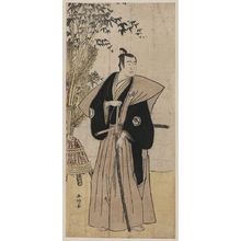 勝川春好: Sawamura Sōjūrō in the role of Honda. - アメリカ議会図書館