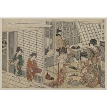 Kitagawa Utamaro: House of Ichizuke. - Library of Congress