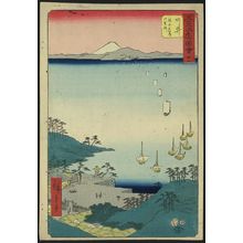 Ando Hiroshige, 歌川広重 (Andō Hiroshige)による浮世絵「Arai」