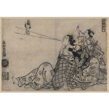 Okumura Masanobu: Parody of the Chinese sage Tieqiao. - Library of Congress