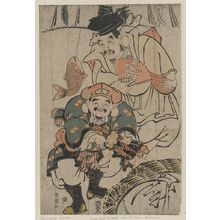 Tamagawa Shucho: Ebisu and Daikaku celebrating. - Library of Congress