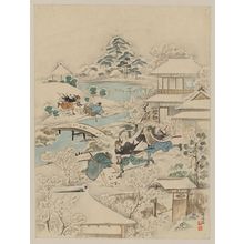 Unknown: [Jūichidanme - act eleven of the Chūshingura - searching the grounds] - Library of Congress