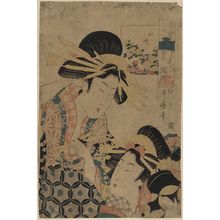 Utamaro II: Mountain rose: The courtesan Takigawa of Ōgiya. - アメリカ議会図書館