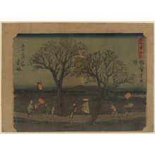 Utagawa Hiroshige: Akasaka - Library of Congress