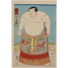 Unknown: The sumo wrestler Asashio Taro. - Library of Congress