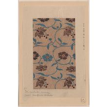 無款: [Ito nishiki brocade, commonly called anhera-ori (weave)] - アメリカ議会図書館