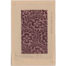 Unknown: [Textile design with flower motif] - Library of Congress