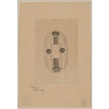 Unknown: [Oval shaped design drawing of seal or other mark for commercial enterprises] - Library of Congress