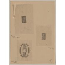 Unknown: [Design drawings of seals or other marks for commercial enterprises] - Library of Congress