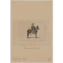 Unknown: Traveling on horseback - Library of Congress