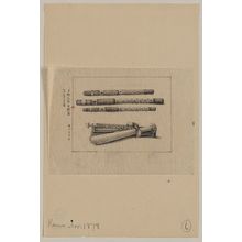 Unknown: [Ryūteki, Japanese transverse flutes and case] - Library of Congress