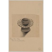 Unknown: [Bowl on petal-shaped platter with conical base] - Library of Congress