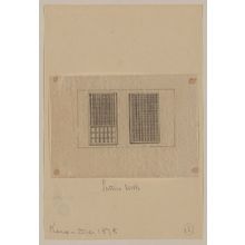 Unknown: Lattice work - Library of Congress
