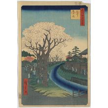 Utagawa Hiroshige: Blossoms on the Tama River embankment. - Library of Congress