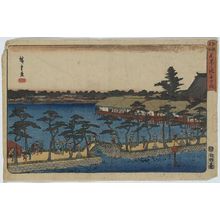 Utagawa Hiroshige: Benten Shrine, Shinobazu Pond. - Library of Congress