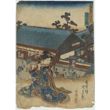Utagawa Toyokuni I: View of Sakanoshita. - Library of Congress