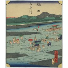 Utagawa Hiroshige: Shimada - Library of Congress