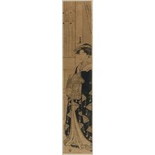 勝川春潮: Courtesan. - アメリカ議会図書館