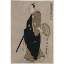歌川豊国: Kinokuniya Sawamura Sanj-ro III as Oboshi Yuranosuke. - アメリカ議会図書館