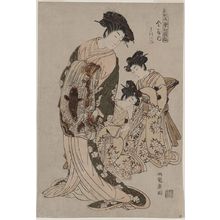 磯田湖龍齋: Ukifune of the hōse of Kanaya. - アメリカ議会図書館