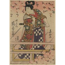 Shunkosai Hokushu: The actor Arashi Kichisaburō in the role of Sutewakamaru. - Library of Congress