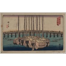Utagawa Hiroshige: A view of Eitai Bridge. - Library of Congress