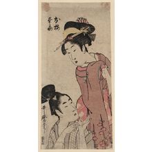 Kitagawa Utamaro: The Joruri characters, Oume and Kumenosuke. - Library of Congress