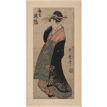 Kitagawa Utamaro: The courtesan Takihashi of Ōgi-ya. - Library of Congress