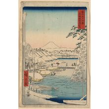 Utagawa Hiroshige: Sukiyabashi in the eastern Capital. - Library of Congress