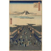 Ando Hiroshige, 歌川広重 (Andō Hiroshige)による浮世絵「Surugachō」