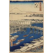 Utagawa Hiroshige: Nihonbashi, clearing after snow. - Library of Congress