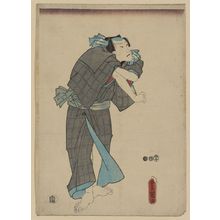 歌川豊国: The actor Ichikawa Danjūrō VIII in the role of Yosaburō. - アメリカ議会図書館