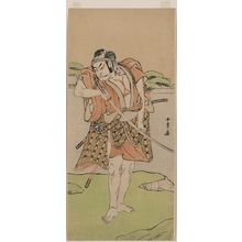 勝川春章: The actor Nakamura Nakazō. - アメリカ議会図書館