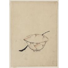 Katsushika Hokusai: [A bowl with a spoon(?)] - Library of Congress