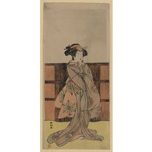 勝川春好: The actor Segawa Kikunojō III. - アメリカ議会図書館