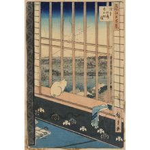 Utagawa Hiroshige: Asakusa ricefields and Torinomachi Festival. - Library of Congress