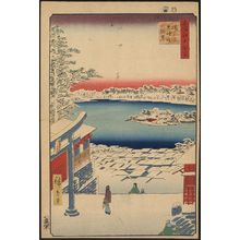 Utagawa Hiroshige: Hilltop view, Yushima Tenjin shrine. - Library of Congress