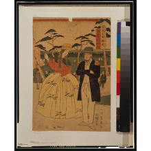 Utagawa Yoshikazu: Famous places in Yokohama: Americans. - Library of Congress
