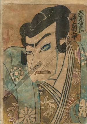 Unknown: Actor Onoe Kikugoro - Austrian Museum of Applied Arts